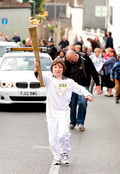 Olympic Torch Journey: Day 1 - Olympic Torch Relay