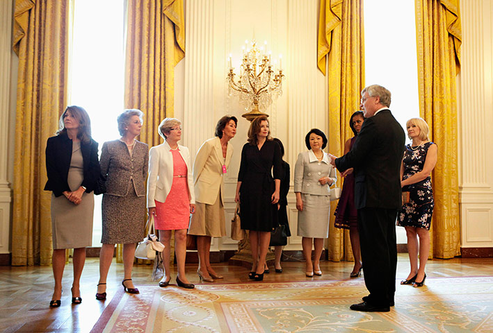 G8 Summit:  G-8 Summit leaders' spouses 