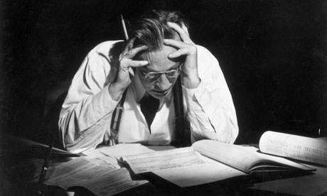 man filling in forms