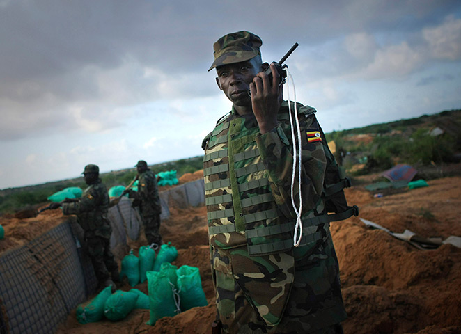 24 hours: Maslah Town, Somalia: A Ugandan field commander on the front line