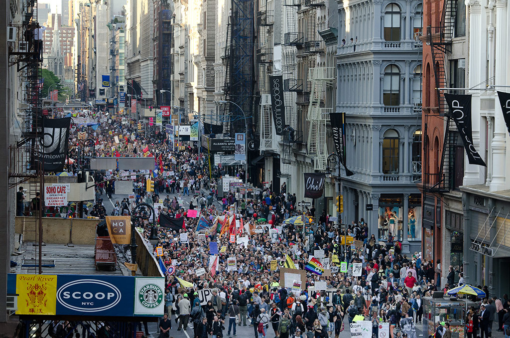 May Day Protests in NYC
