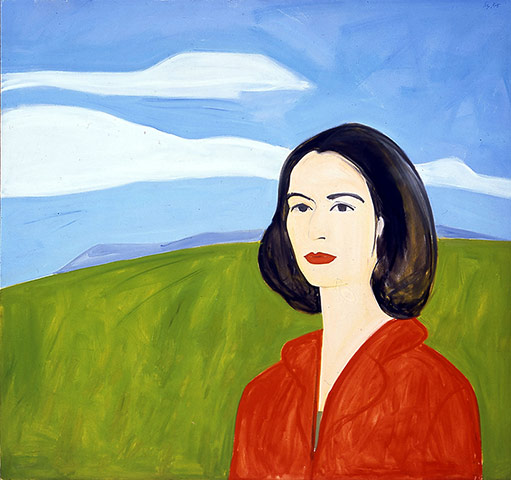 Alex Katz: Red Blouse (Big Ada) 1961