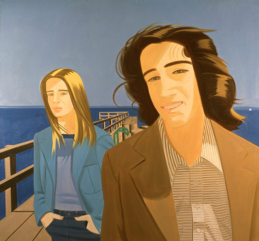 Alex Katz: Islesboro Ferry Slip 1975