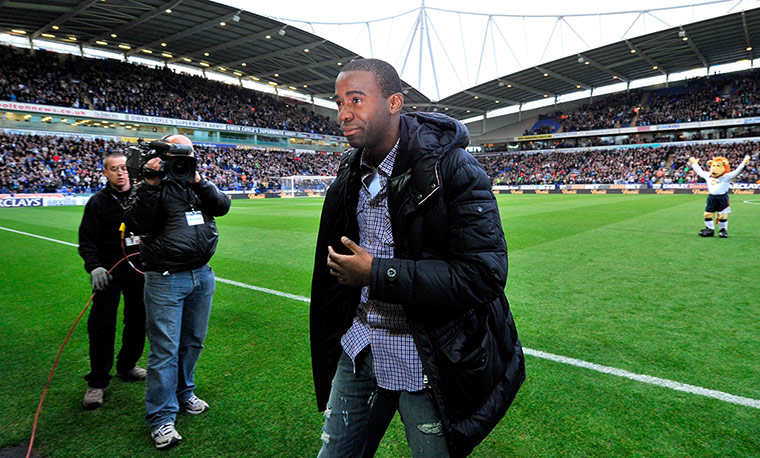 Picture Desk Live Update: Fabrice Muamba made an emotional return to Bolton