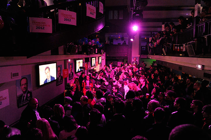 Picture Desk Live Update: Francois Hollande and Nicolas Sarkozy live TV debate