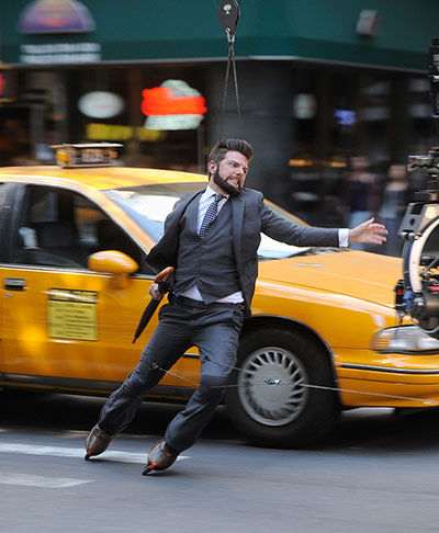 24 hours: Adam Scott on location for The Secret Life of Walter Mitty