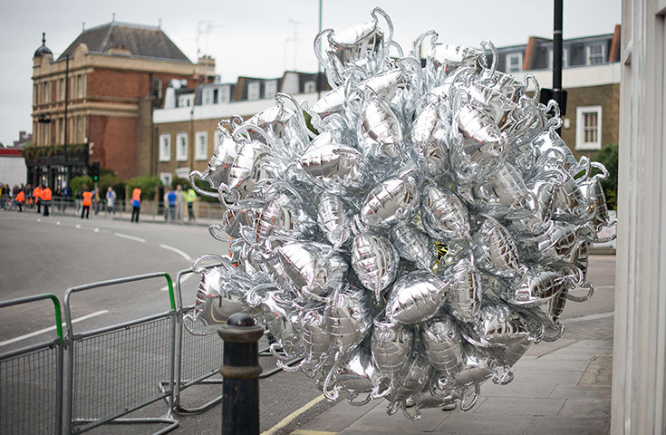 Chelsea parade: Balloons