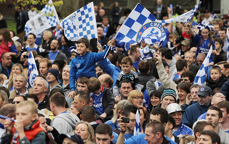 Chelsea parade: Fans