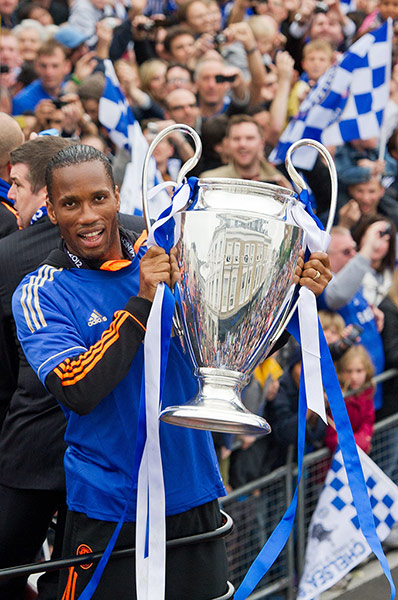 Chelsea parade: Didier Drogba