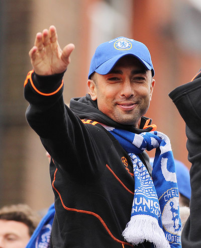 Chelsea parade: Roberto Di Matteo