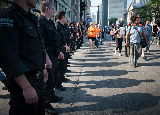 Nato protests: Nato protests