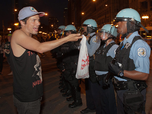 Nato protests: Nato protests