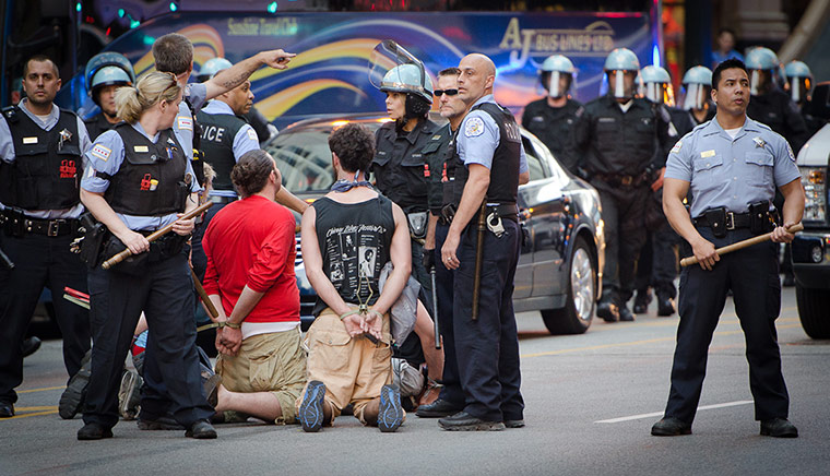 Nato protests: Nato protests