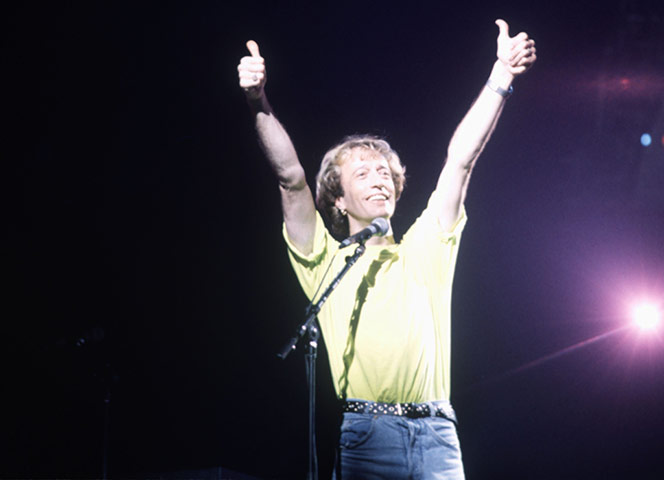 Robin Gibb-life in pics: Robin Gibb-life in pics