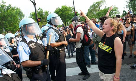 Chicago police clash with Nato summit protesters | World news ...