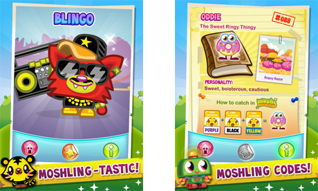 Moshi Monsters Moshlings app