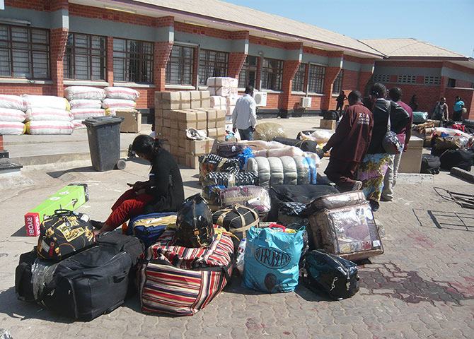 Mark in Zambia: Trading routes and borders