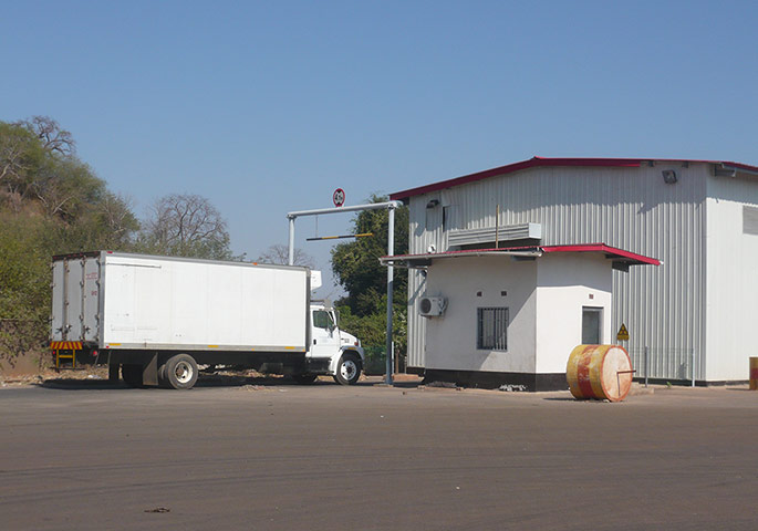 Mark in Zambia: Trading routes and borders