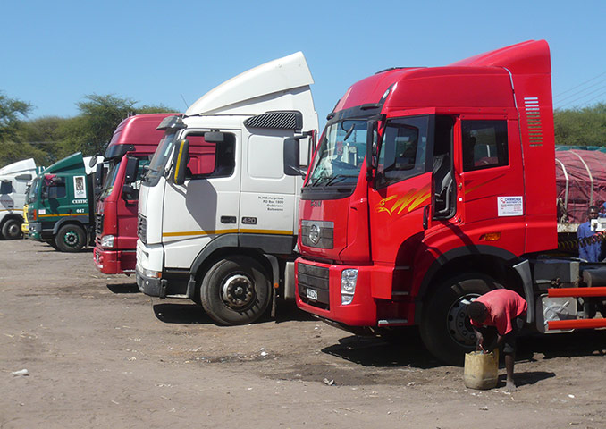 Mark in Zambia: Trading routes and borders