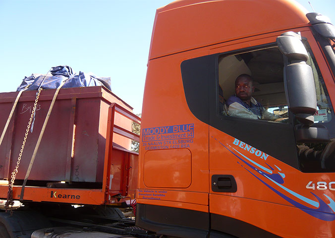 Mark in Zambia: Trading routes and borders