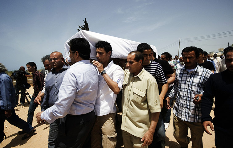 Picture desk live: The funeral of Abdelbaset Ali Mohmet al-Megrahi in Libya