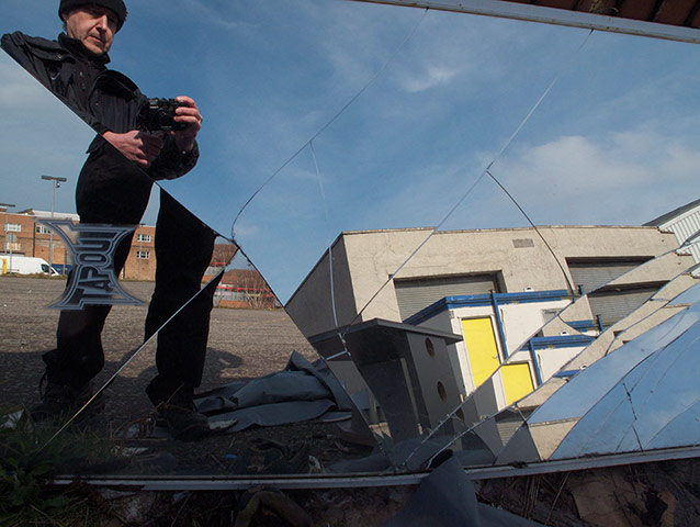 Your Pictures: Shatter: Your Pictures: Shatter. A broken mirror on wasteland