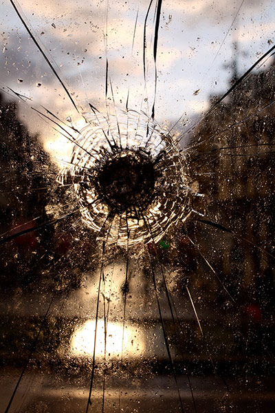 Your Pictures: Shatter: Your Pictures: Shatter, roound hole from a shattered window