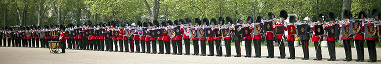 Picture desk live: Fanfare trumpeters break Guinness World Record