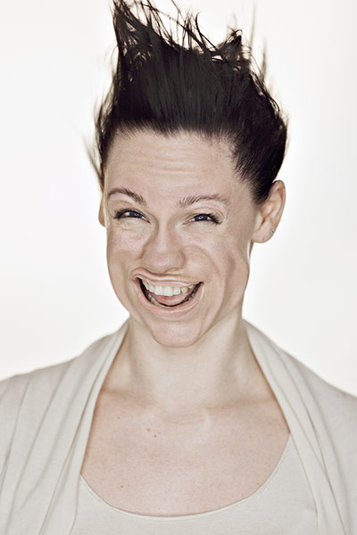 Big Picture: Big Picture: BlowJob. Portrait taken with a leaf blower pointed at the face