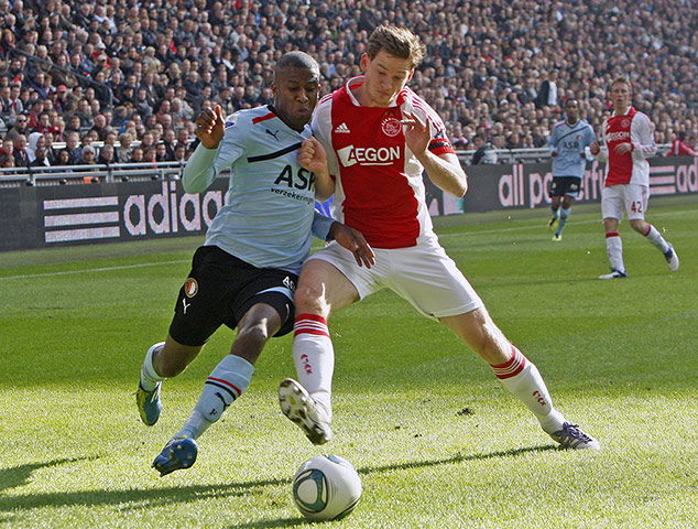 Transfer targets: Guyon Fernandez of Feyenoord, Jan Vertonghen of Ajax