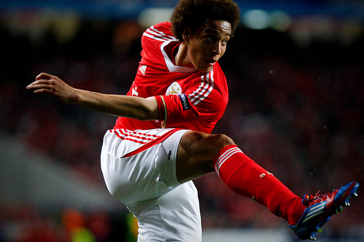 Transfer targets: Benfica's midfielder Axel Witsel