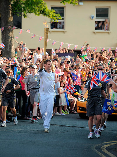 Olympic Torch 5: Olympic torch relay day 5