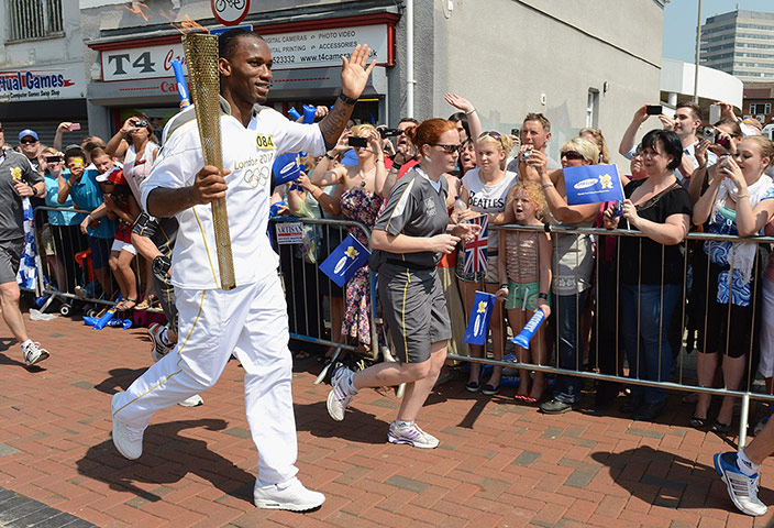 Olympic Torch 5: Olympic torch relay day 5