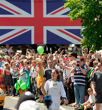 Olympic Torch 5: Olympic torch relay day 5