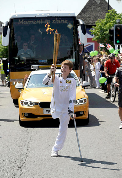 Olympic Torch 5: Olympic torch relay day 5