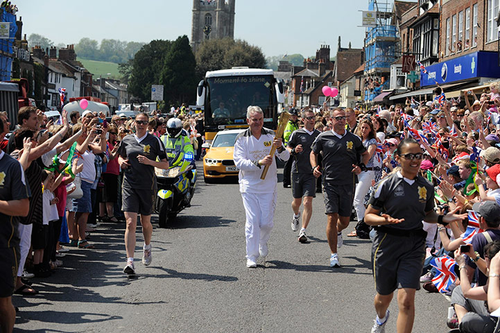 Olympic Torch 5: Olympic torch relay day 5