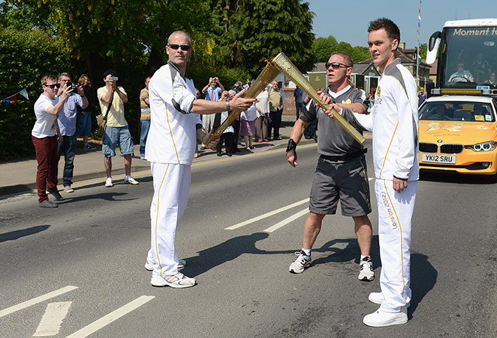 Olympic Torch 5: Olympic torch relay day 5