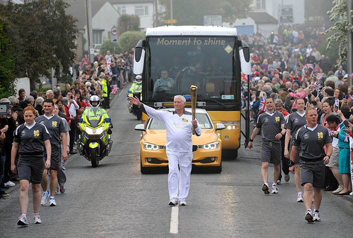 Olympic Torch 5: Olympic torch relay day 5
