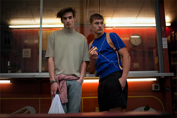 Berlin Fashion: Berlin Fashion: models posing in Berlin