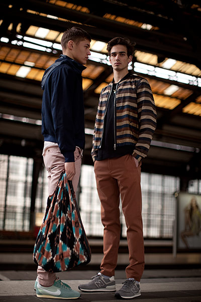 Berlin Fashion: Berlin Fashion: models posing in Berlin