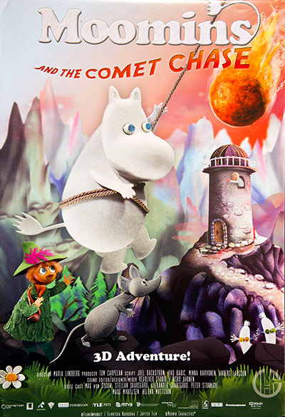 marcheposters: Moomins And The Comet Chase