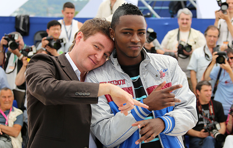 Cannes day nine: Colombian director Juan Andres Arango and Luis Carlos Guevara