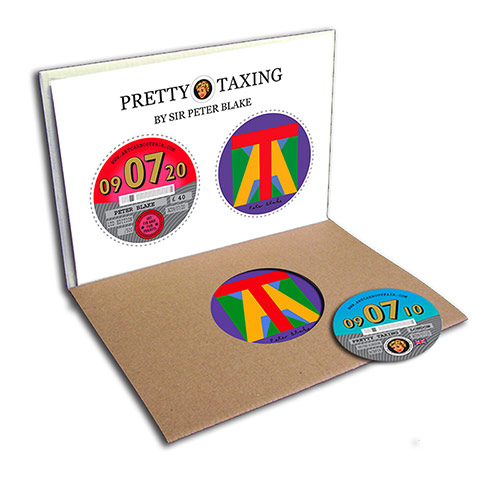 Vauxhall Art Car Boot: Sir Peter Blake - Tax Disc