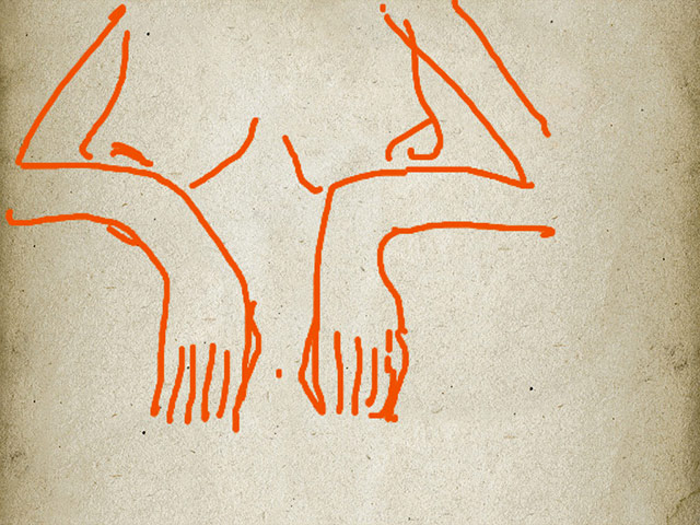 Vauxhall Art Car Boot: Tracey Emin - iPad sketch