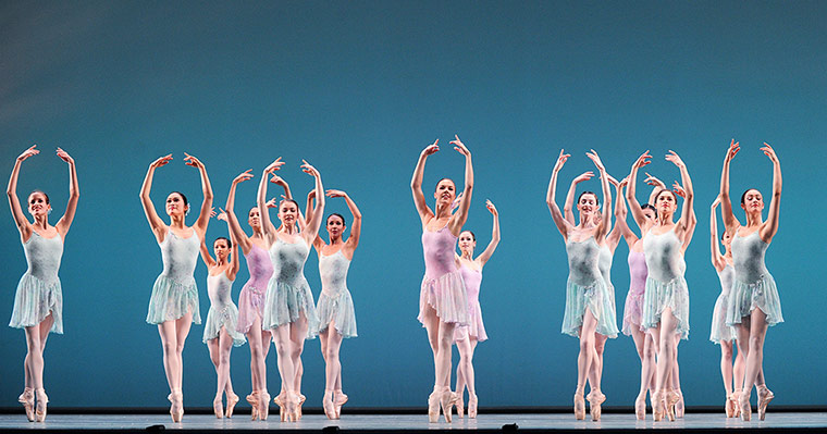 Week on stage: A scene from Ballo Della Regina performed by The Royal Ballet