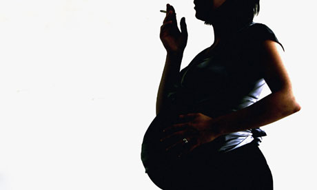 Smoking while pregnant