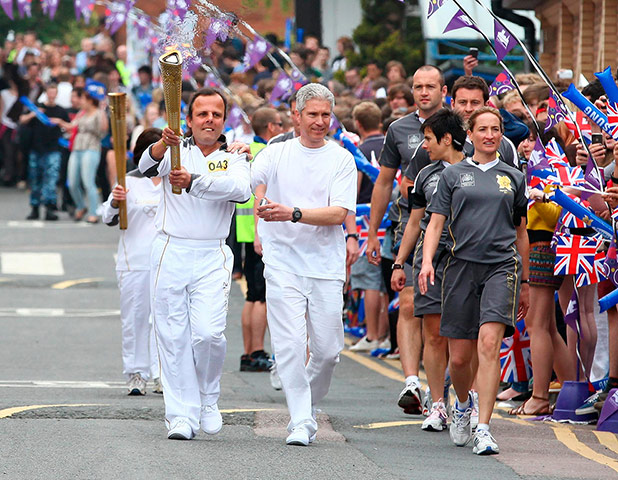 Olympic Torch Relay 6: Olympic Torch Relay: day 6 - in pictures