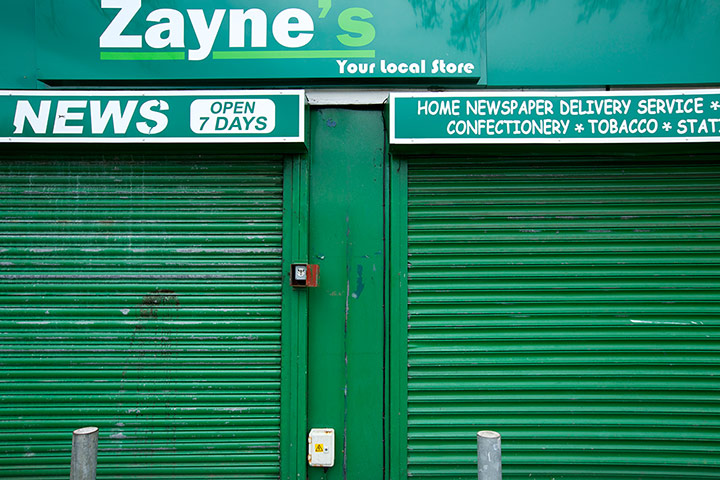 Recession along the A62: Recession along the A62 in north Manchester