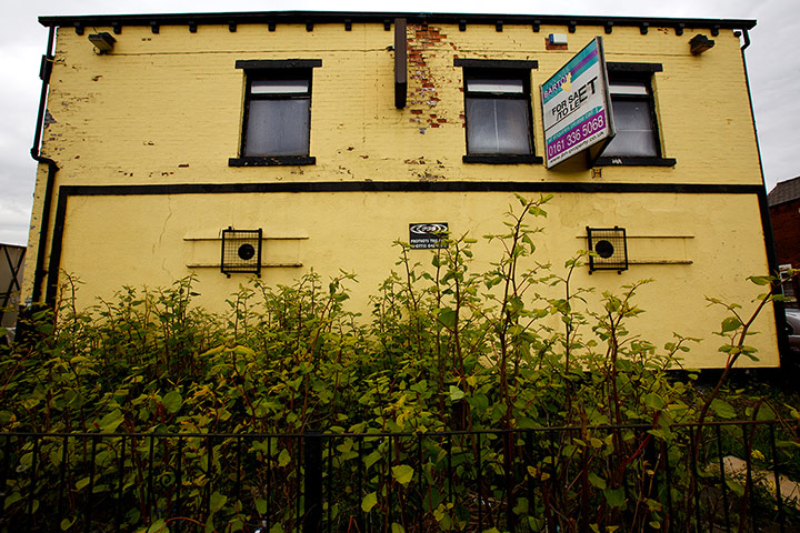 Recession along the A62: Recession along the A62 in north Manchester