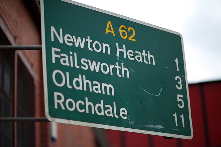 Recession along the A62: Recession along the A62 in north Manchester